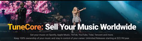 TuneCore: Sell Your Music Online .